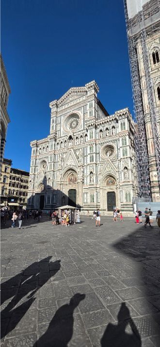 The facade of the Florence Duomo