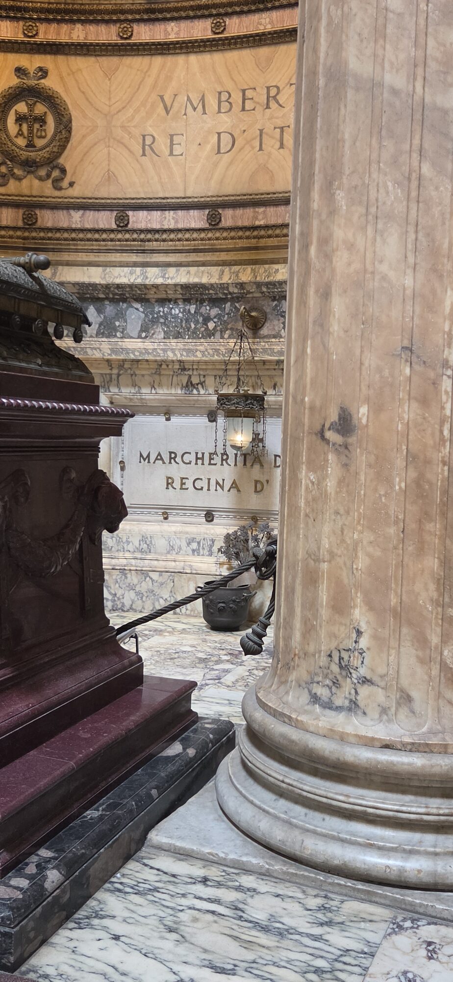 Tomb of Queen Margherita in the Pantheon