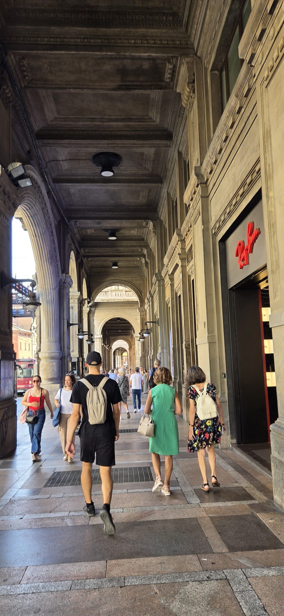 Shiloh and Jordyn in Bologna