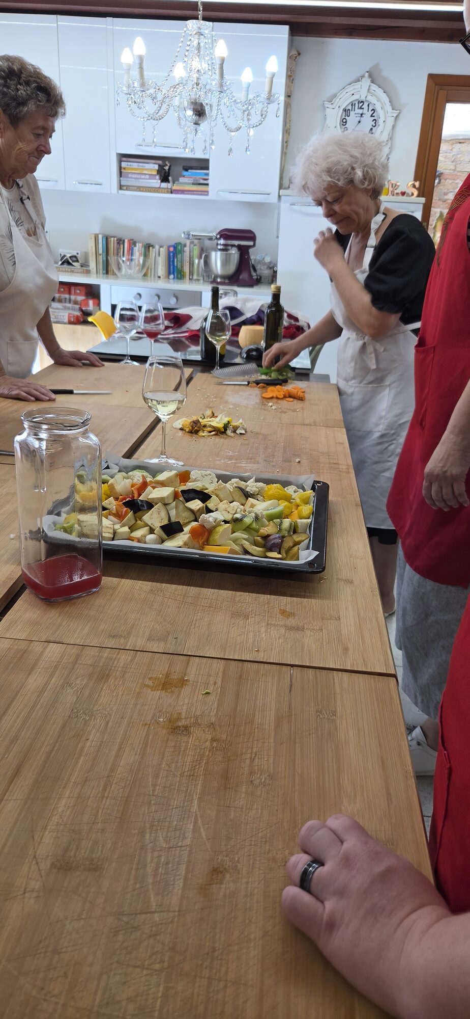 Rosa's roasted vegetables and fruit