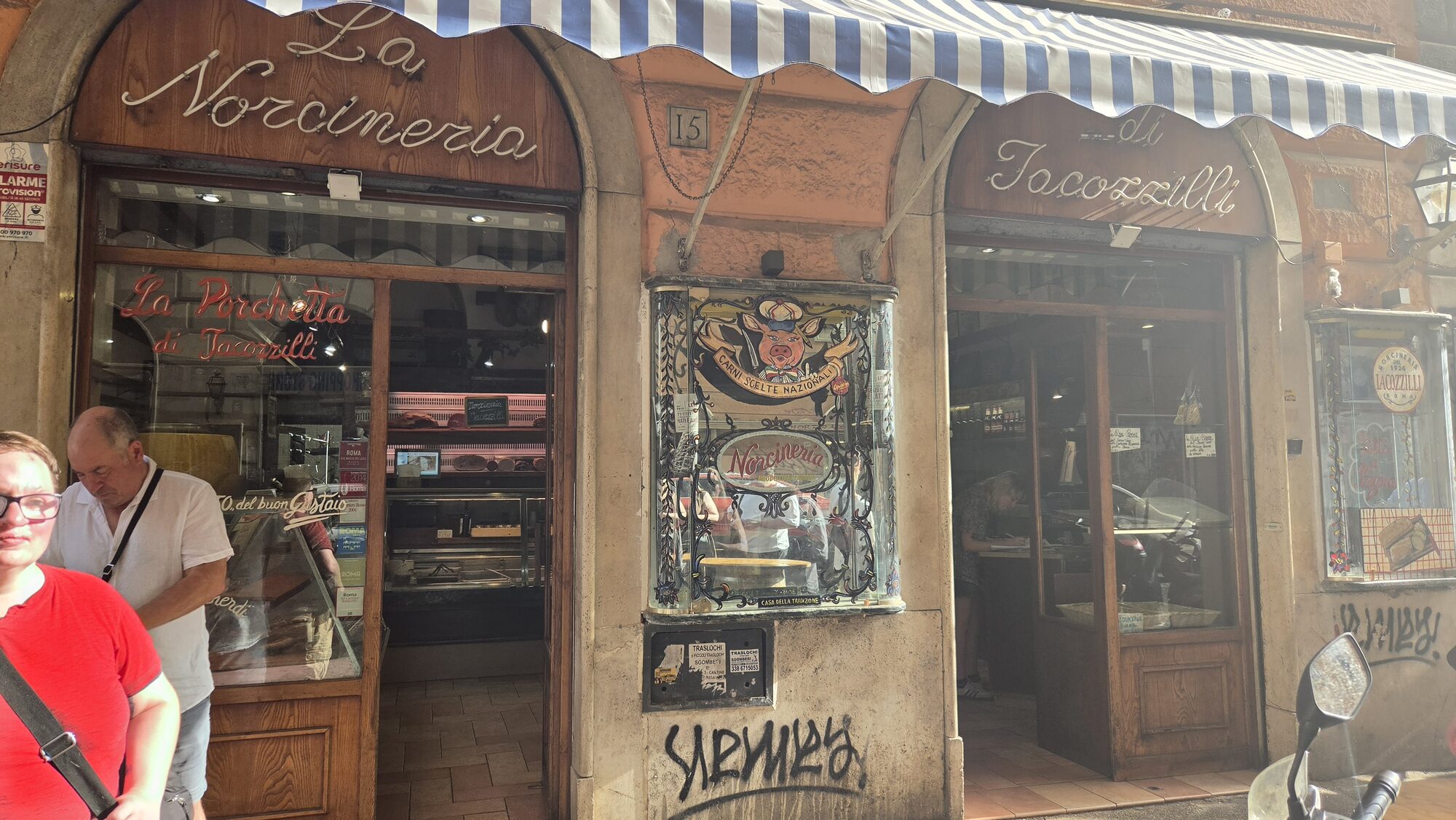 La Norcineria di Iacozzilli on the Rome food tour